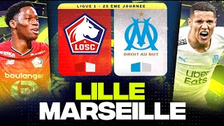 🔴 LILLE  MARSEILLE  Choc pour lEurope  Avant Villa Benfica losc vs om  LIGUE 1  LIVEDIRECT [upl. by Trammel]