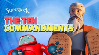 Superbook  The Ten Commandments  Season 1 Episode 5  Full Episode Official HD Version [upl. by Cogswell]