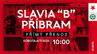 SK Slavia Praha quotBquot  FK Příbram [upl. by Cam]