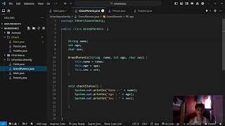 JAVA BASIC TUTORIAL INHERITANCE [upl. by Patin]