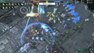 WCG 2012 Grand Final Starcraft 2 CombatEX vs PartinG [upl. by Trina234]