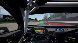 ACC Imola Lexus RCF GT3 2016 Dry Track Guide Hotlap  Telemetry [upl. by Florry]