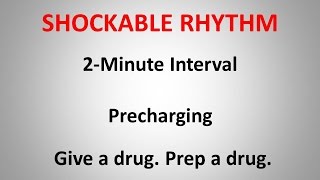 ACLS Shockable Rhythm Protocol 3 concepts [upl. by Michigan908]