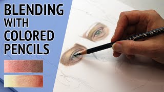 How to Blend FABER CASTELL POLYCHROMOS Colored Pencils [upl. by Eenor108]