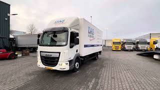 DAF LF 220 4x2 GESLOTEN BAKWAGEN  EURO 6 LAADKLEP  APK our ref 29863 [upl. by Carla151]