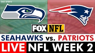 Seahawks vs Patriots Live Streaming Scoreboard Free PlayByPlay Highlights Boxscore NFL Week 2 [upl. by Seroka972]