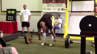 Wesley Forchion pulls 425 lbs at the 2014 CANAM Games [upl. by Asare]