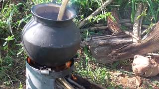 TRADITIONAL HEALTHY GINNU RECIPE OF MY VILLAGE  COLOSTRUM MILK RECIPE  GINNU  JUNNU [upl. by Zzahc24]