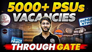 PSUs Vacancies Through GATE  How to Join PSU With GATE 2024 Score [upl. by Griffith748]