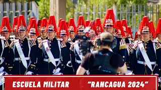 Escuela Militar  INGRESO Desfile Conmemoración quotBATALLA DE RANCAGUA 2024quot [upl. by Lonier]