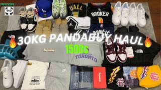 30KG PANDABUY HAUL UNBOXINGSUPEREME GALLERY DEPT JORDAN CORTIEZ NOCTA pandabuy pandabuyhaul [upl. by Latt387]