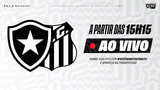 AO VIVO  Botafogo x Santos  35ª Rodada Brasileirão [upl. by Sucy]