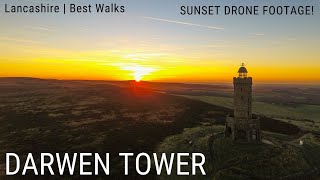 Darwen Tower  Jubilee Tower  Tockholes Road  Drone Footage  Lancashire [upl. by Berton]