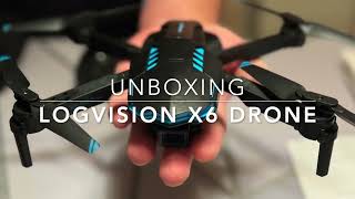 Unboxing Logivision X6 Drone [upl. by Eentirb]