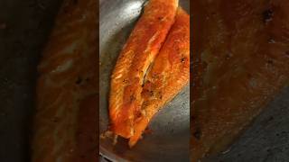 Fried fish with lime food cooking [upl. by High]