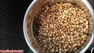 DHANIYA POWDER mysimplerecipe Letssimplecookwithsibani easyrecipe [upl. by Yenwat221]