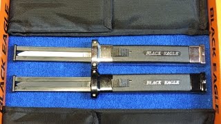 Black Eagle OTF Switchblades  Retro Knives [upl. by Danika]