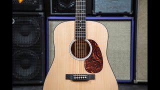 Martin Guitar D10E Natural REVIEW [upl. by Ocihc295]