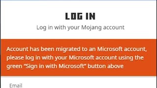 The Mojang Microsoft Account Migration Experience [upl. by Zachariah]