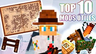 TOP 10 MODS ÚTILES para MINECRAFT 1122  MAPAMUNDI  XRAY LEGAL y CABALLOS OP  SEMANA 4 [upl. by Salohcim]