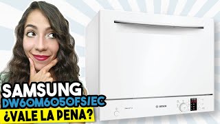 DESCUBRE el Lavavajillas Samsung DW60M6050FSEC ▶Análisis Ventajas y Desventajas◀ [upl. by Walburga]