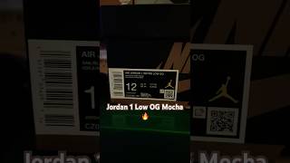 Jordan 1 Low OG Mocha 🔥🫡 Don’t 💤 sneakers sneakerhead sneakernews hiphop upchurch [upl. by Erine]