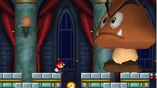 New Super Mario Bros DS 100 Walkthrough  World 4 All Star Coins amp Secret Exits [upl. by Bodkin]