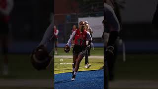 WOMEN flag football the fastest growing sport flagfootball womensports espn football women [upl. by Cence]