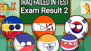 🎒Countryballs school🏫📄The PTM Relust day😠 Part 2 Last episode Countryballs animation [upl. by Svend]