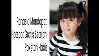 Rahasia Mendapat Hotspot Gratis Setelah Paketan Habis [upl. by Felicidad]