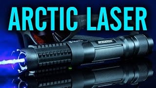 Wicked Lasers Spyder 3 Arctic 2 Watt 445nm Laser Pointer Review [upl. by Caesaria]