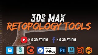 02 3DS Max Retopology tools [upl. by Annaul]