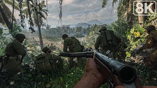 The Pacific War 1943 Battle of Piva Forks Call of Duty Vanguard  8K [upl. by Areek352]