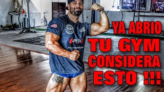 YA ABRIÓ TU GYM considera esto [upl. by Nairolf]