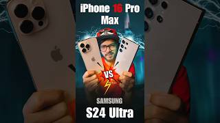 iPhone 16 Pro Max Vs Samsung Galaxy S24 Ultra । কার ক্যামেরা সেরা samzone smartphone [upl. by Cheria]