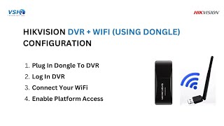 HOW TO SETUP HIKVISION DVR  WIFI USING DONGLE 2024 [upl. by Leziar]