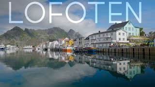 Lofoten Islands  Svolvær  Henningsvær  Haukland beach  4K [upl. by Sower]