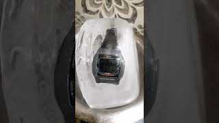 Casio w201 ice test unbreakable [upl. by Grados]