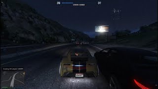 Grand Theft Auto V Cutting upspeed glitch Pariah [upl. by Kcirdec511]