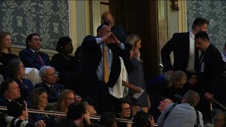 Watch Gold Star father yells at Biden during State of the Union [upl. by Bander]