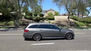 2016 Mercedes E63 S Wagon Drive By [upl. by Enotna511]