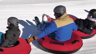 Le Snowtubing  Domaine des Grands Montets [upl. by Irolav]