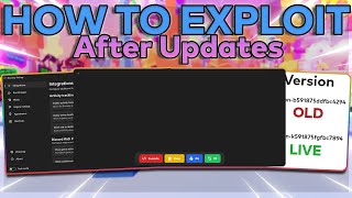 How to EXPLOIT on ROBLOX after updates 2024 UNPATCHED [upl. by Llenwahs2]