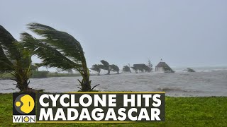 Cyclone Batsirai hits Madagascars eastern coast leaving behind a trail of destruction  WION [upl. by Oster]