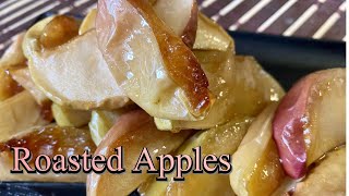 ROASTED APPLESBAKED APPLES QUICK AND EASY [upl. by Noleta382]