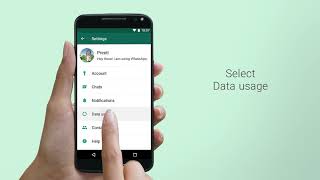 How to Monitor Your Data Usage  WhatsApp [upl. by Acirema708]