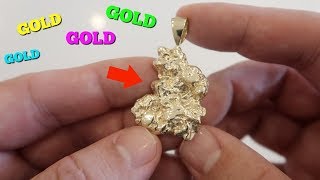 Gold Nugget Pendant review [upl. by Tove663]