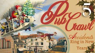 The Trolleyed Pilot  Day 5  Christmas Pub Crawl In Minecraft 2023 [upl. by Xuagram686]