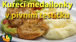 Kuřecí medailonky v pivním testíčku [upl. by Clie415]