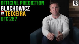 Official UFC 267 Prediction Blachowicz vs Teixeira [upl. by Jocelyn167]